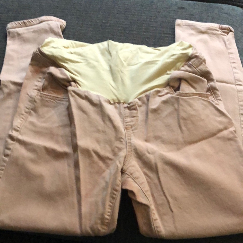Maternity-Crop Skinny Jeans